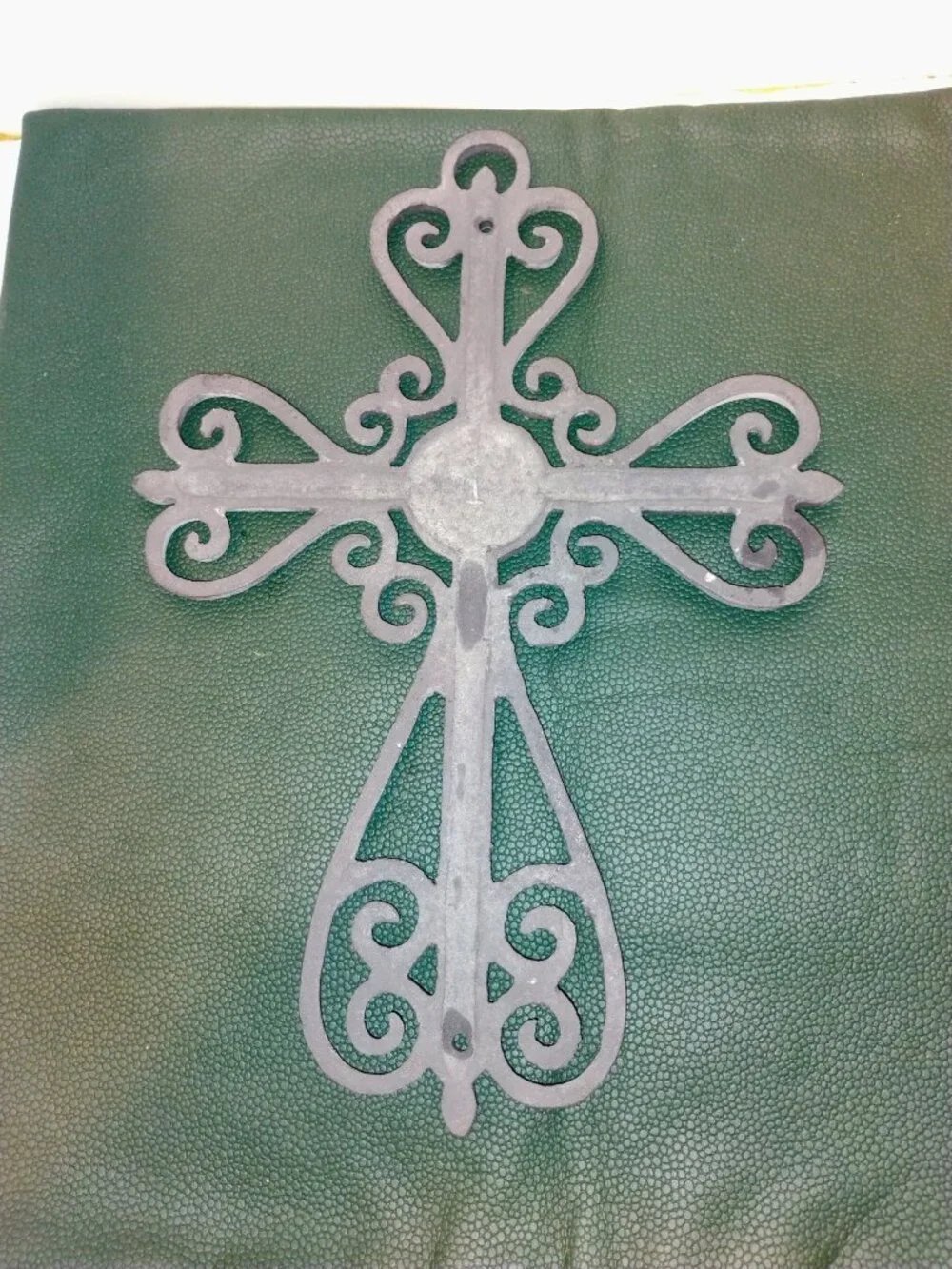 Floral Scrolls wall cross